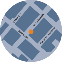 Mapa Alcoi